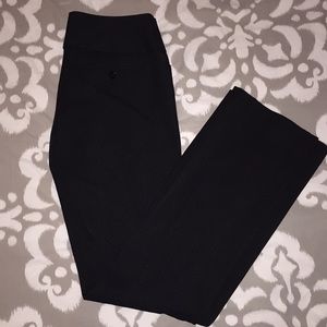 EUC gorgeous editor black pinstripe dress pants